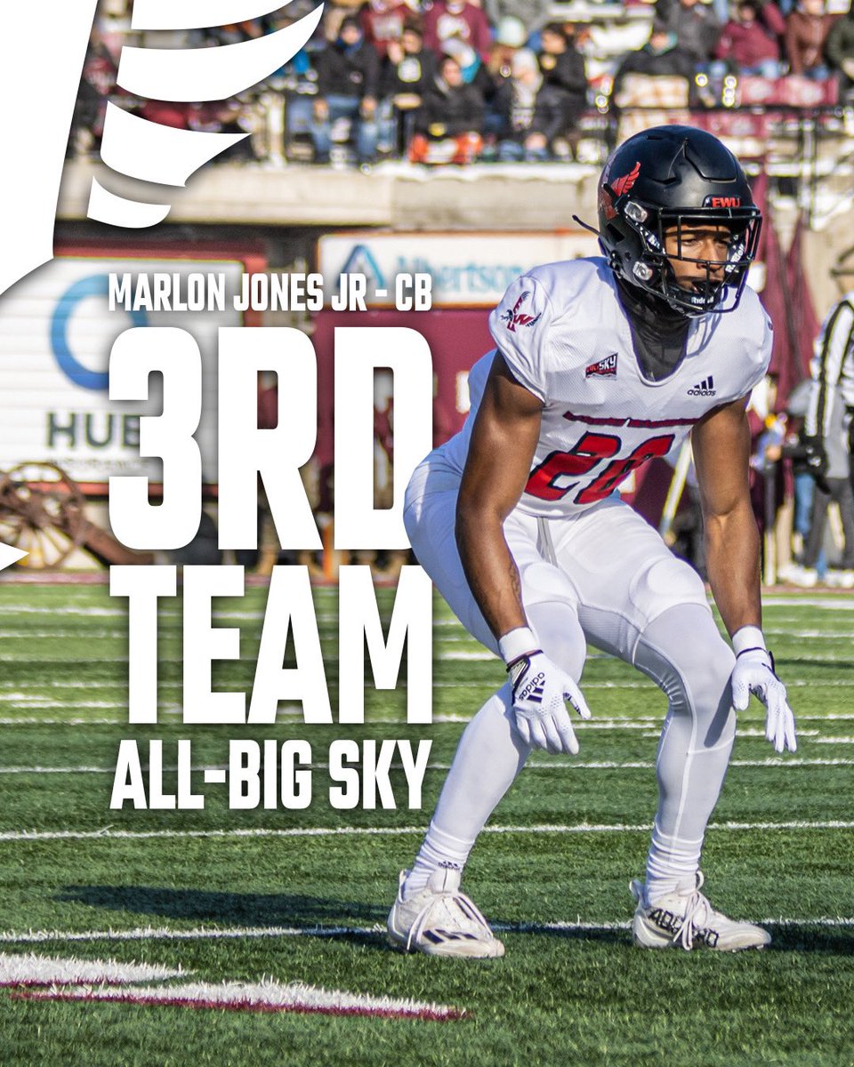 EWUFootball's tweet photo. 4️⃣ Eagles named to All-Conference teams and 4️⃣ Honorable Mentions! Congrats boys‼️

#GoEags https://t.co/vRnY8Jkw4O