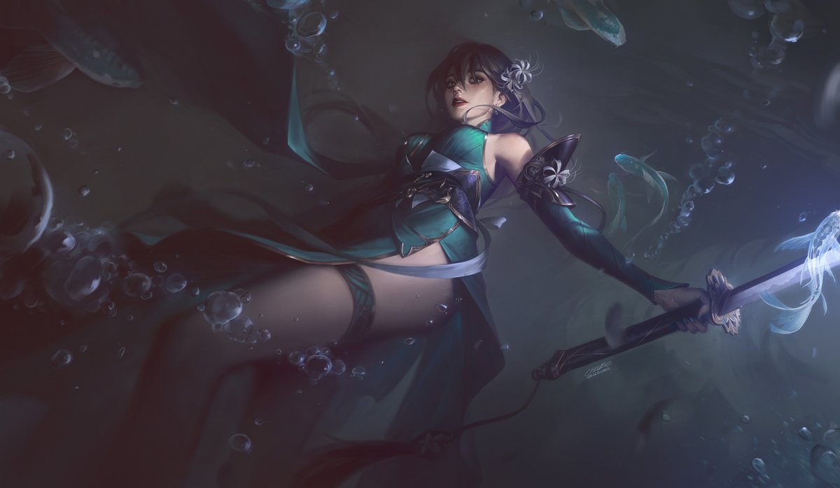 「Discover The Art of Bo Chen, an Artist c」|IAMAGのイラスト