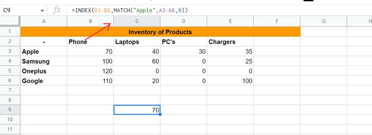 SpreadsheetP's tweet image. #IndexMatch in #GoogleSheets (2 Simple Examples + Guide): buff.ly/3hTr0Tp 

In this article, we will go over Google Sheets INDEX MATCH, what each function does separately, and how they work together.