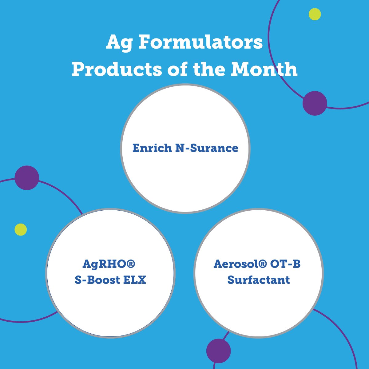 Azelis_AES's tweet photo. Before we wrap up November, make sure you check out these Ag Formulators Products of the Month! More information is available on our website at the link in our bio 🧪🔬

#AgFormulators #Formulations #AzelisAES #AzelisAmericas #AgricultureEnvironmentalSolutions #WeAreAzelis #US https://t.co/8Ydn20m0GQ