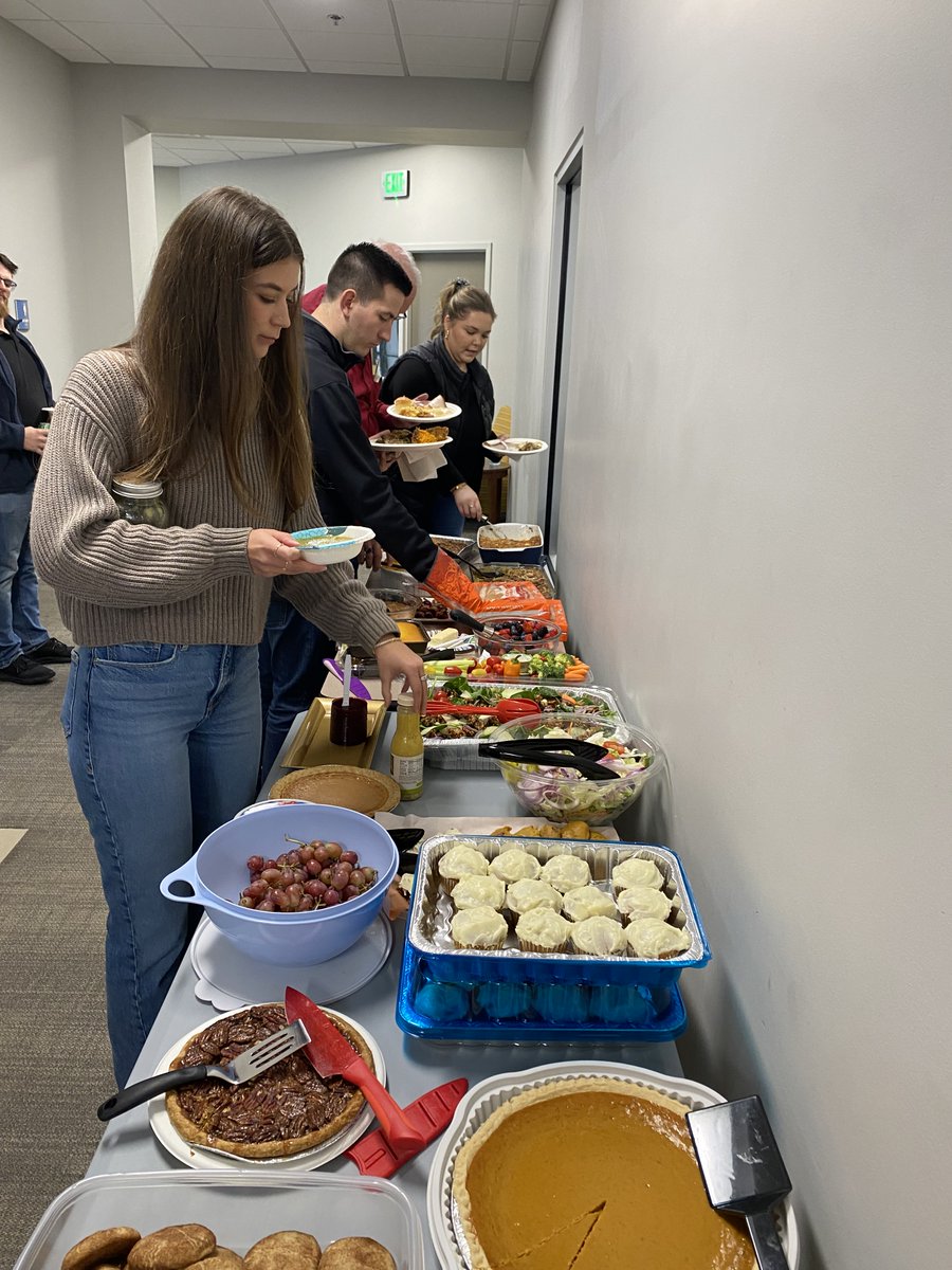 What a feast! We're feeling extra grateful for our team and the work we do every day. Here are a few pictures from our "framily" (friend + family) Thanksgiving potluck last week! 

Note: EHTC will be closed Thursday and Friday. We'll resume normal business hours on 11/28.