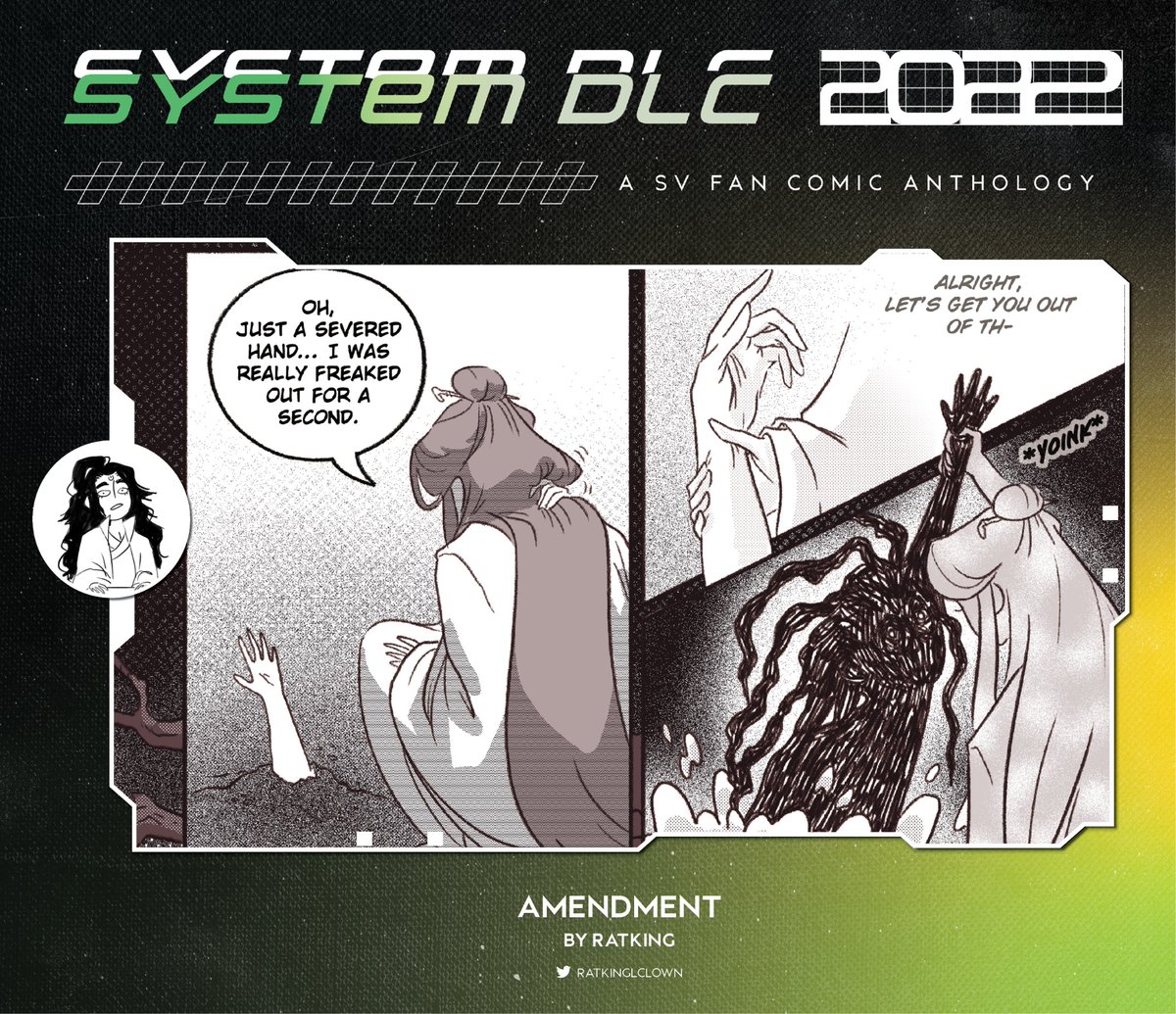 💠Comic Artist Preview💠

System DLC uploads a teaser for one of our Comic Artists' <a href="/RatKingClown/">Ratking</a> . A lovely Bingqiu adventure with a surprise at the end!