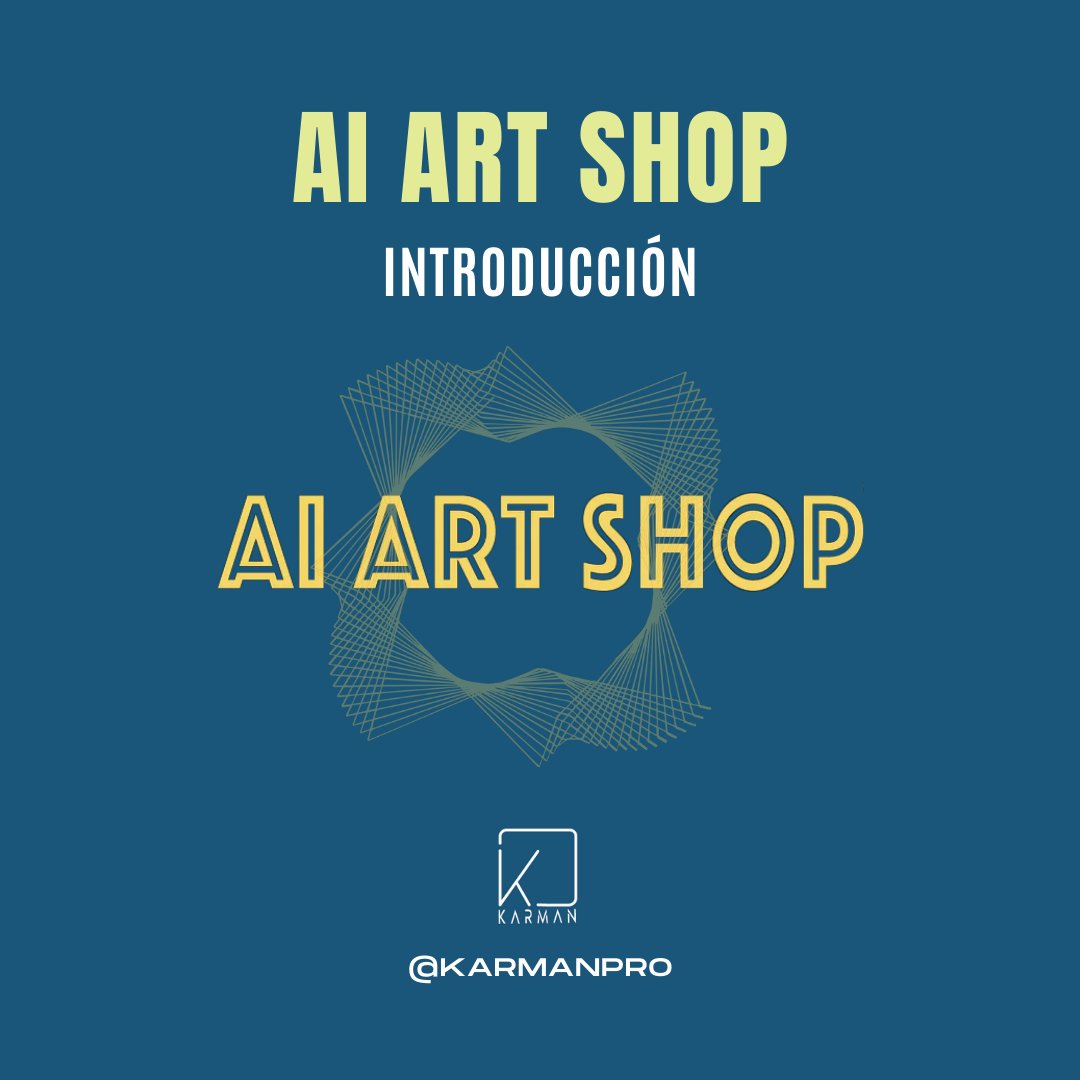 Karman_project's tweet photo. 🪙 🖼️ 𝗔𝗜 𝗔𝗿𝘁 𝗦𝗵𝗼𝗽 es una galería de arte en línea que ofrece obras de arte creadas por IA.
.
🧐 ¿Quieres estar al día con lo más relevante de la Web3? 
.
👾 Discord: https://t.co/zFQaurKdbx
.
👉️  https://t.co/OsJHtVUhDh https://t.co/yrJlCEkvqE