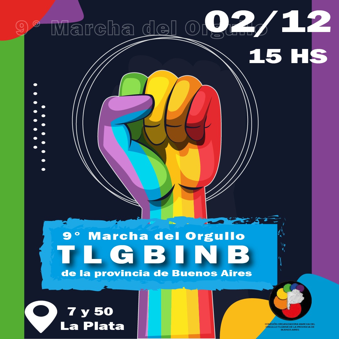 SumakKawsayFce's tweet photo. 🏳️‍🌈 9° MARCHA DEL ORGULLO TLGBINB 🏳️‍⚧️

Nos volvemos a encontrar, para recordar a aquellxs que se animaron a ocupar lugares de discusión cuando ser travesti, lesbiana, gay o bisexual todavía estaba cargado de un fuerte estigma por parte de la gran mayoría de la sociedad. https://t.co/iTsLcHHw4n
