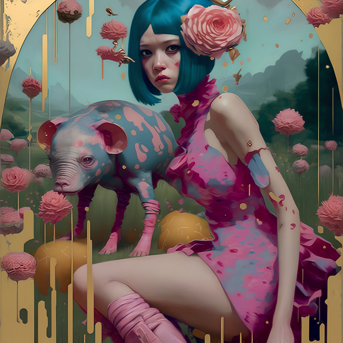 speakingtomato's tweet photo. The MAIF MESH collaboration will go down in #tezosart history! Who were these two pieces created in collaboration with? Can you guess? 🧐 https://t.co/VDAsE15C2T