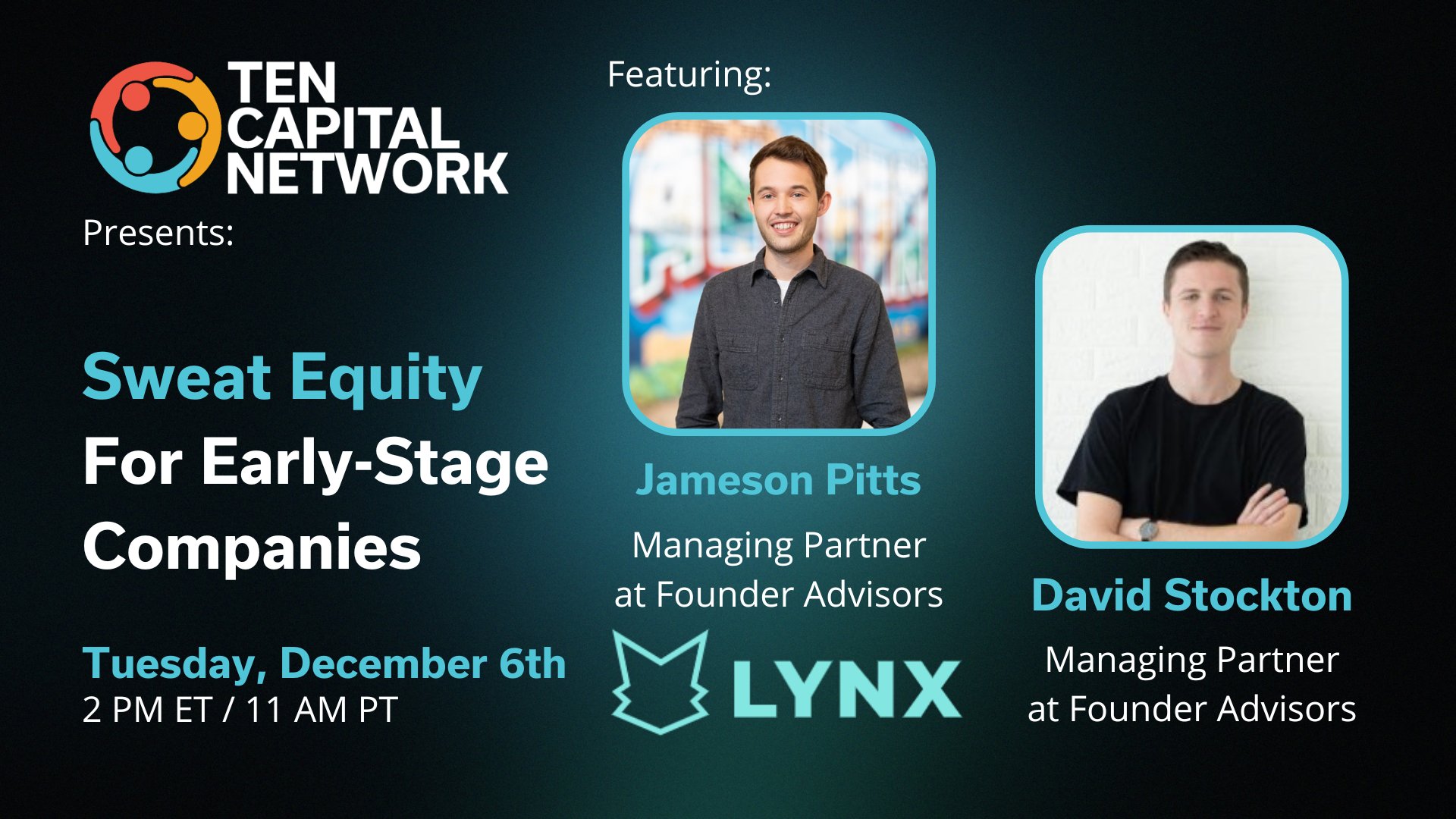 ten-capital-network-on-twitter-tencapitalnetwork-ama-sweat-equity