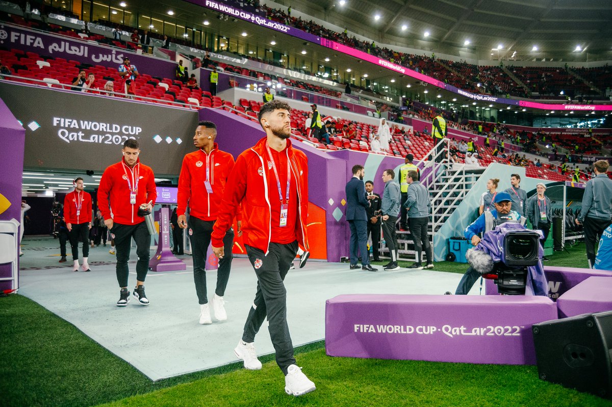 CanadaSoccerEN's tweet photo. Used to pray for times like this 🙏

#WeCAN https://t.co/QFpxgLbFSB