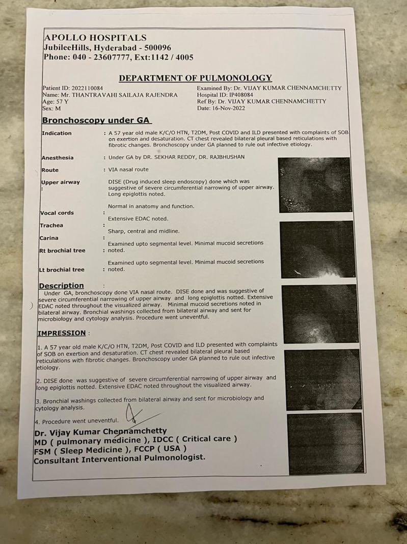 abhiramsainath's tweet image. Hello everyone my dad is on critical condition suffering from intestinal lung disease. The only way to save him is through lung transplantation, while it’s expensive, I don’t want to give up, I want to try each and everything possible. Pls contribute 🙏

ketto.org/fundraiser/my-…