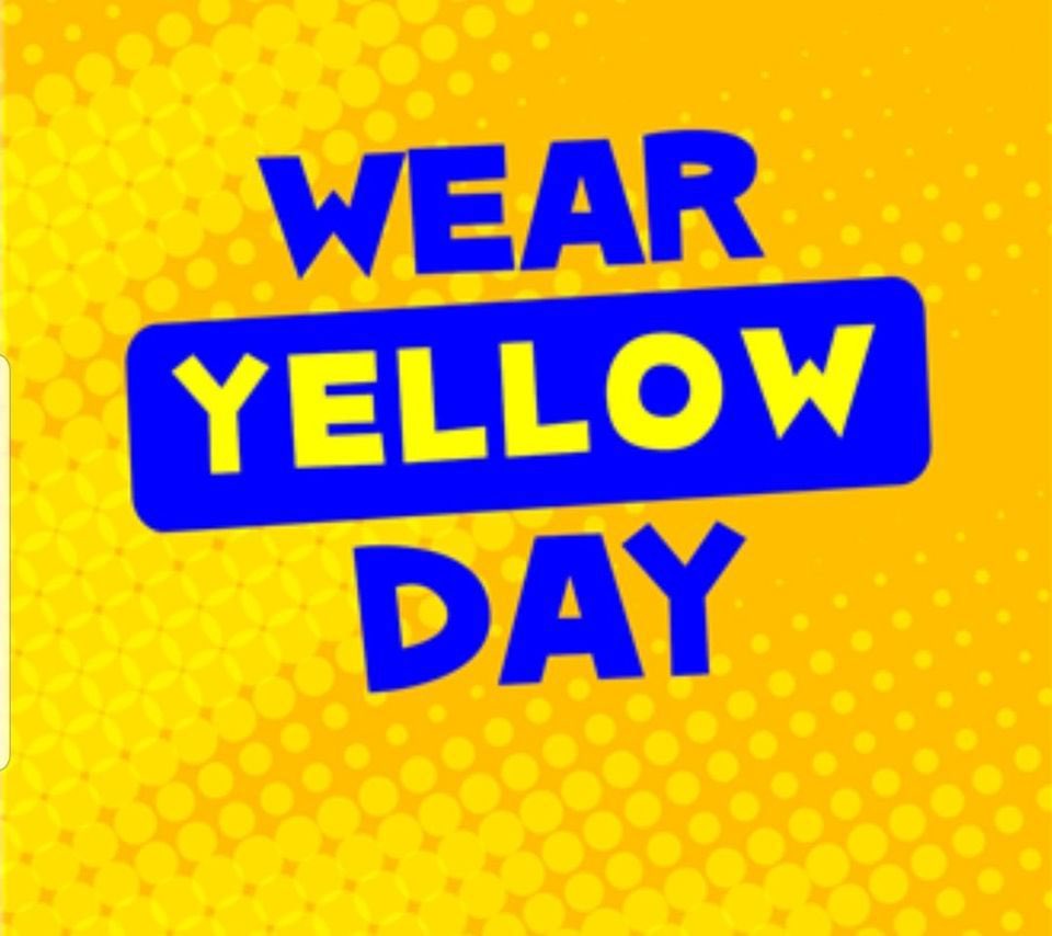 grant_ht's tweet photo. A reminder our school is closed tomorrow, Thursday 24th November. 

We will see all our pupils back on Friday. 

Remember it’s Wear Yellow Day. 
🌕💛🌕💛

A small donation is welcome &amp; we will have raffles up for sale. 20p a ticket 🎟⭐️ @HaghillTeam https://t.co/z7wOCGrilJ