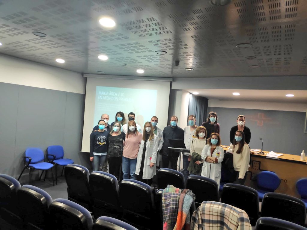 carprimur's tweet photo. ❤️Programa MAICA-RM en @Area5Altiplano!

👏Hoy ha finalizado el programa formativo con médicos de familia. Todos ilusionados con mejorar la asistencia de los pacientes con Insuficiencia Cardiaca!

@alejandrolova @davidjoseva https://t.co/DysoGGXzxr