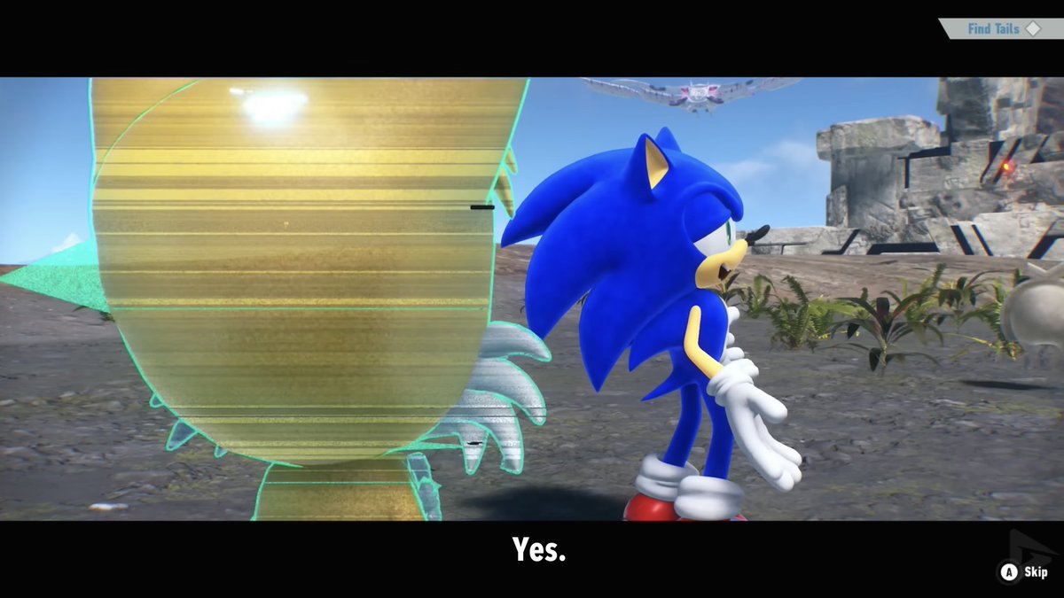 TigheSammy's tweet photo. My favorite cutscene from Sonic Frontiers ❤️ https://t.co/ANCL4Qp79a