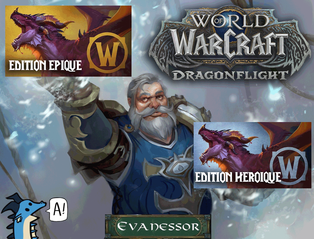 Evanessor ⚓ (@evanessor) on Twitter photo 🎁Giveaway🎁
Vous aimeriez parcourir les Îles aux Dragons mais n'osez pas encore ? Je vous fais gagner une Édition Héroïque ET une Édition Épique de Dragonflight !
Pour participer :
▶️Follow <a href="/Evanessor/">Evanessor ⚓</a>
🔄RT ce tweet
Tirage au sort le 28/11 au matin
#WoW_Partner #Dragonflight 🎁Giveaway🎁
Vous aimeriez parcourir les Îles aux Dragons mais n'osez pas encore ? Je vous fais gagner une Édition Héroïque ET une Édition Épique de Dragonflight !
Pour participer :
▶️Follow <a href="/Evanessor/">Evanessor ⚓</a>
🔄RT ce tweet
Tirage au sort le 28/11 au matin
#WoW_Partner #Dragonflight