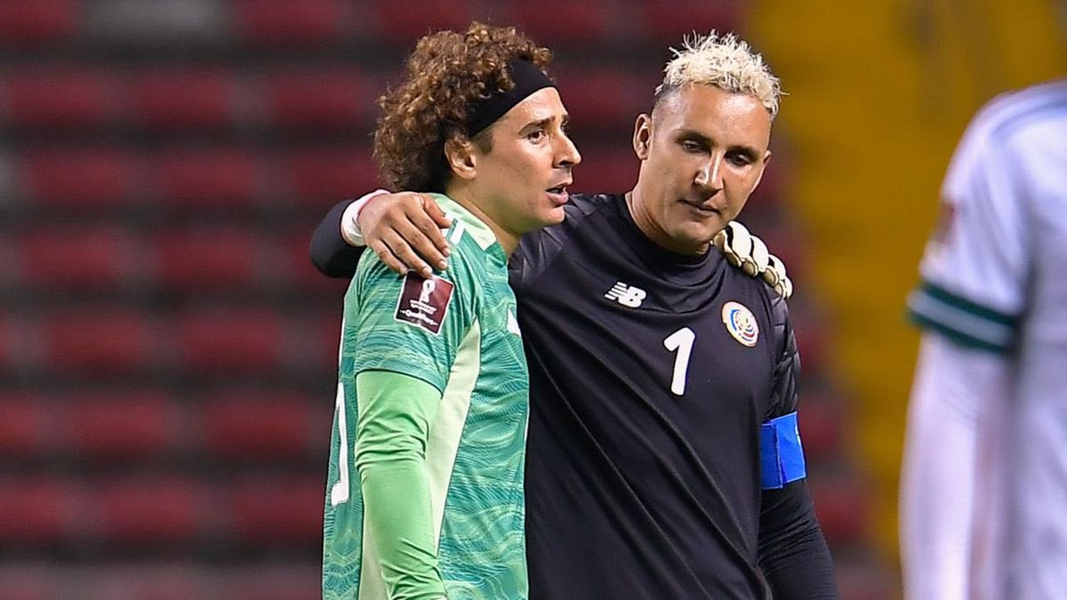 arevalocharlie_'s tweet photo. Memo Ochoa welcomes Keylor Navas to the 7-0 club. Ouch! #sieteacero #sevenzero https://t.co/MxuNS0ZfJY