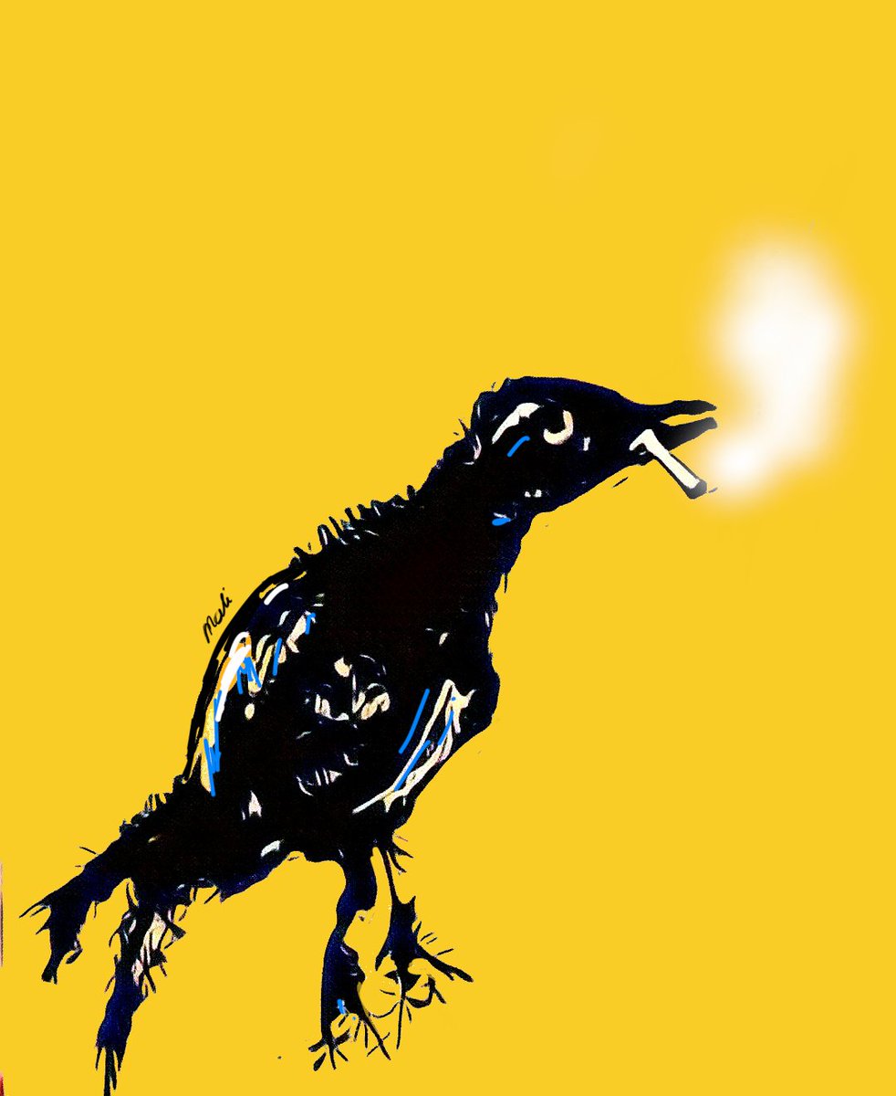 MaliShirazian's tweet photo. Cool crow 
X6
1.5 #tezos
#tezoscommunity 
#tezosart
Link in the comment 👇 https://t.co/X9Fgv887bj