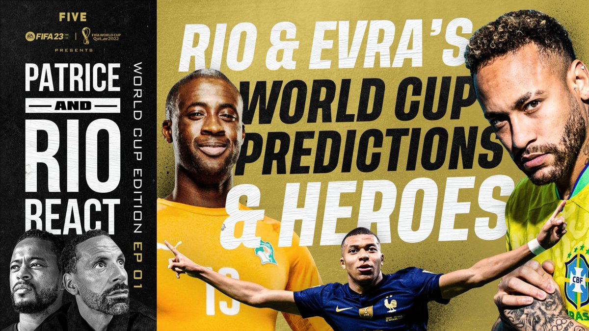 MrStephenHowson's tweet photo. Over on FIVE come check out me, Uncle Pat &amp; Rio talk all things WORLD CUP ⚽ 👇

https://t.co/iGXmuvOhw7 https://t.co/fh8kHlpCpH