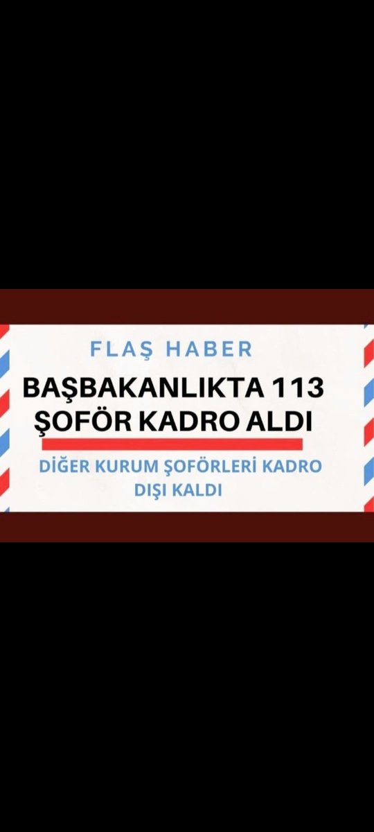 ManiFestoMontre's tweet photo. Kamuda Kiralık araç Soförleri ihale dosyasında personel alımı olmadıkları için 696 KHK ile düzenlenen Taseron yasasından faydalanamadı Başbakanlık Şoförleri kadro aldı diğer kurum Şoförlerini Kapsam dışı bıraktınız @BY @vedatbilgn @evkaf @TarkanZengin
#TaşeronUcubeBirSistemdir https://t.co/273HD01REX