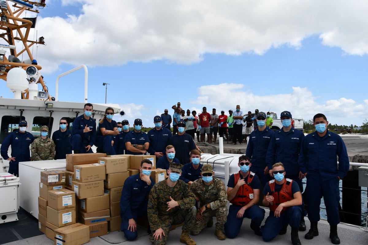 USCGOceania's tweet photo. The @USCG Cutter Oliver Berry crew returned to homeport in Honolulu November 22 following a 38-day expeditionary patrol across the South Pacific!

Full story here: https://t.co/XtyrJtRekK

#BluePacificPartners #USCG https://t.co/LQIk2ePLJV