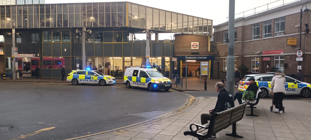UXBRIDGE STABBING:

A MAN has been stabbed at Uxbridge Underground station this afternoon with  multiple crime scenes in place.

Officers found a male with stab injuriess nearby and took him for medical treatment at a nearby hospital. His injuries are not deemed life-threatening