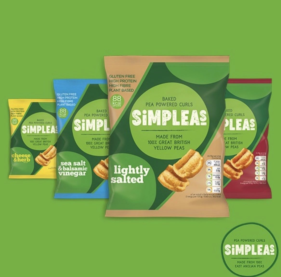 Simpleas_Mince's tweet photo. SNACKSSS 🤩. Our pea powered curls tick all the boxes!
✅ Gluten-free
✅ Plantbased
✅ No artificial anything!
✅ High in protein
✅ High in fibre
Visit our website today https://t.co/4QJ0jrqeTy #freefrom #vegan #noGMOs #snacksuk https://t.co/hL5tgSDh5O