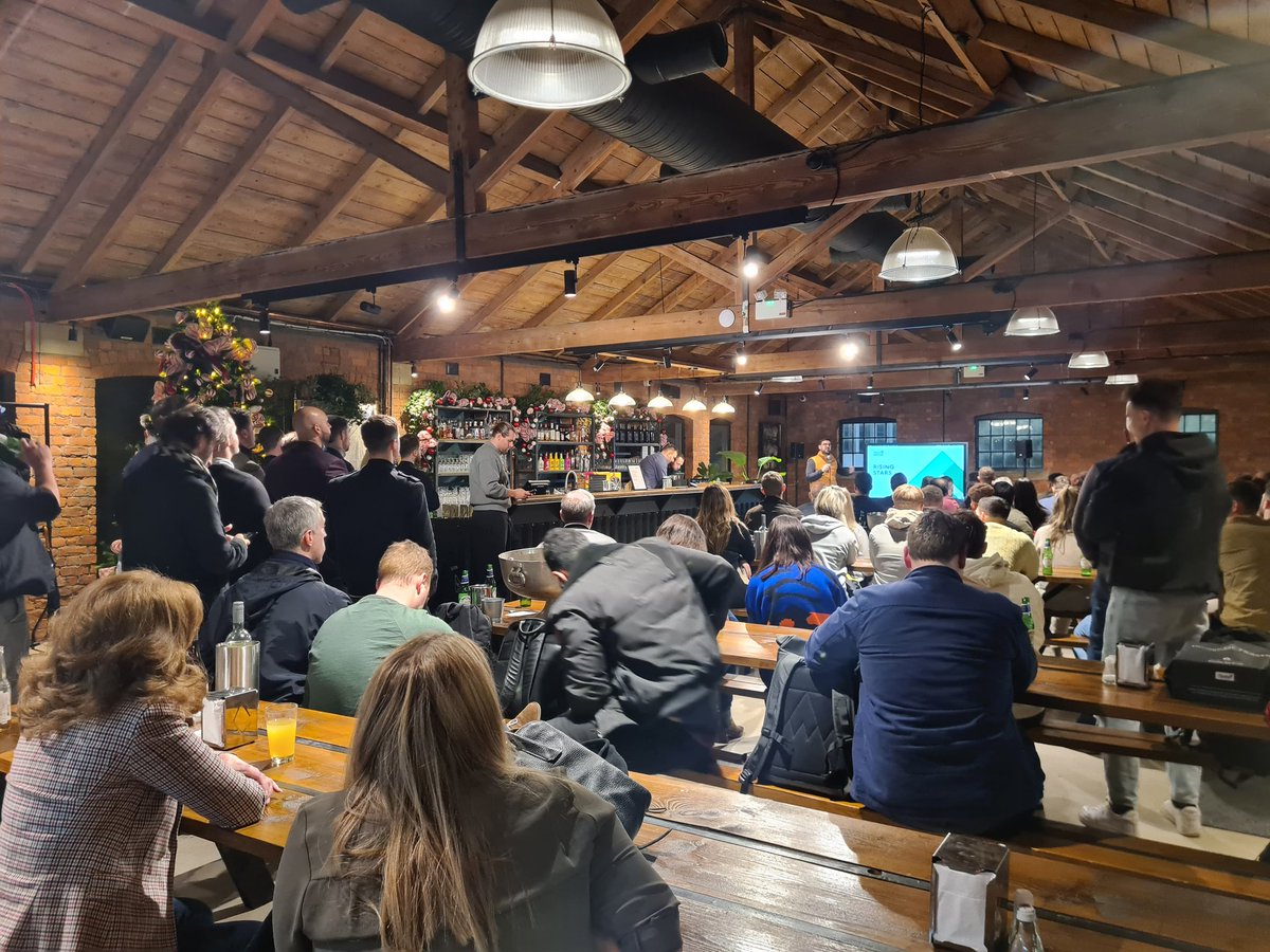 Great to see so many familiar faces at #RisingStars <a href="/TechNation/">Tech Nation</a> event in #Manchester including <a href="/tn_northwest/">Tech Nation North West</a> <a href="/LizzyCScott/">Elizabeth Scott MBE 🐝</a> <a href="/AnnaHeyes/">Anna Heyes</a> <a href="/SmartRich/">sy h</a> <a href="/ClintonNjie/">Clinton Njie</a>