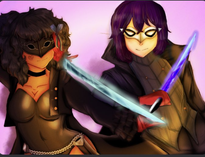 _snowelle's tweet photo. It’s finished! 

Me and @RaynePayneYT being cool on canvas les go

Y’all should go follow him he’s very cool 🤲

#art #artmoots #artist #artistsontwitter #artistontwittter #Persona5 #Persona5Royal https://t.co/MloEgXY3rp