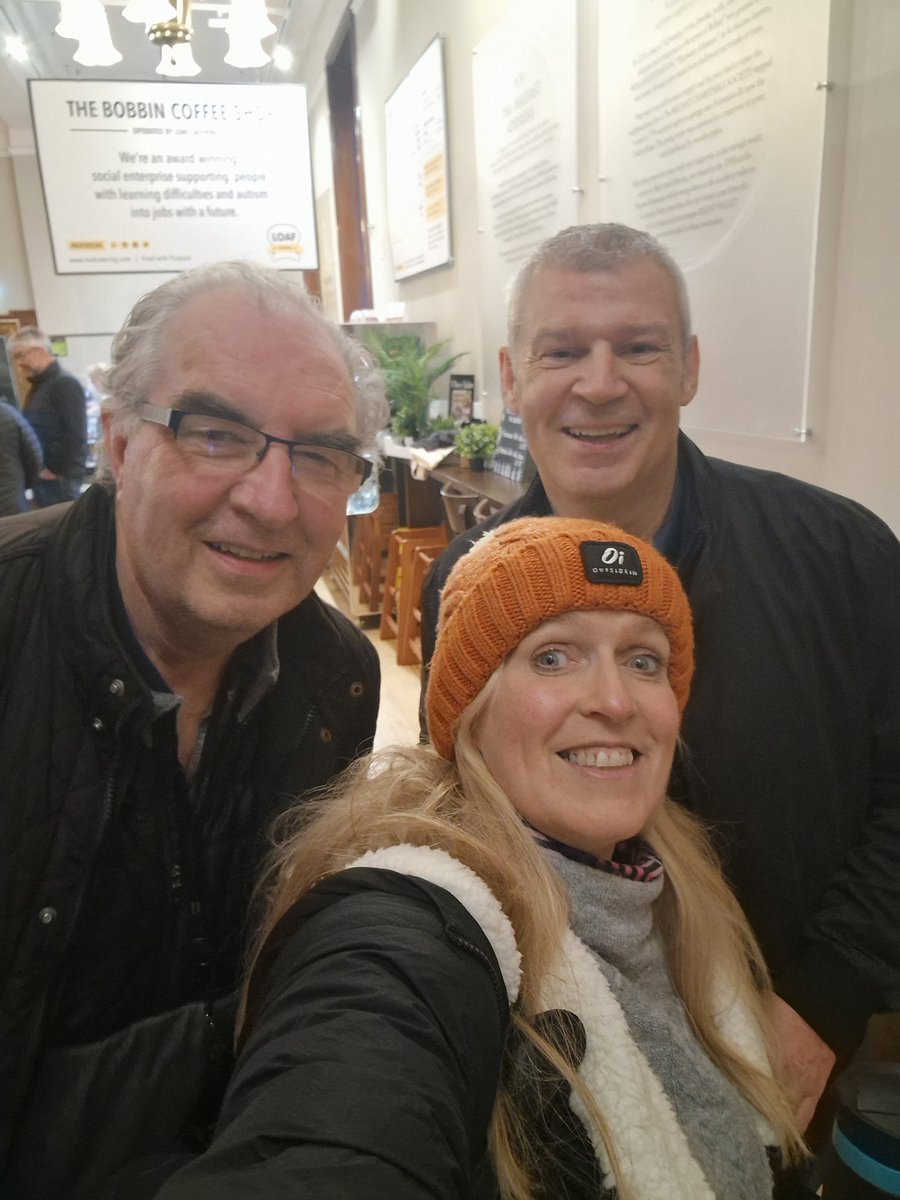 socentni's tweet photo. No better central location than @lovelyloaf #TheBobbin inside @belfastcc to catch up with @jconaghan68 from @InspireWBGroup & have a tasty festive lunch today #Networking @ClearerWater included of course for my drink of choice #BuySocial #EatSocial to #BuildBackSocial https://t.co/eBzpklGs32