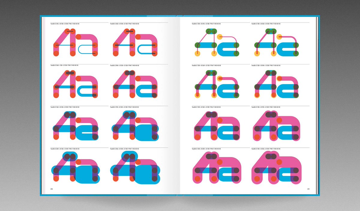 uniteditions's tweet photo. System Process Form by @muirmcneil is now live on @voldotco! The book is a detailed survey of the studio’s Two type system, an extensive collection of geometric alphabets where every stroke, shape, letterform and word is designed to work in close harmony. https://t.co/PTTqhM5iF3 https://t.co/1Xjxu3npnk