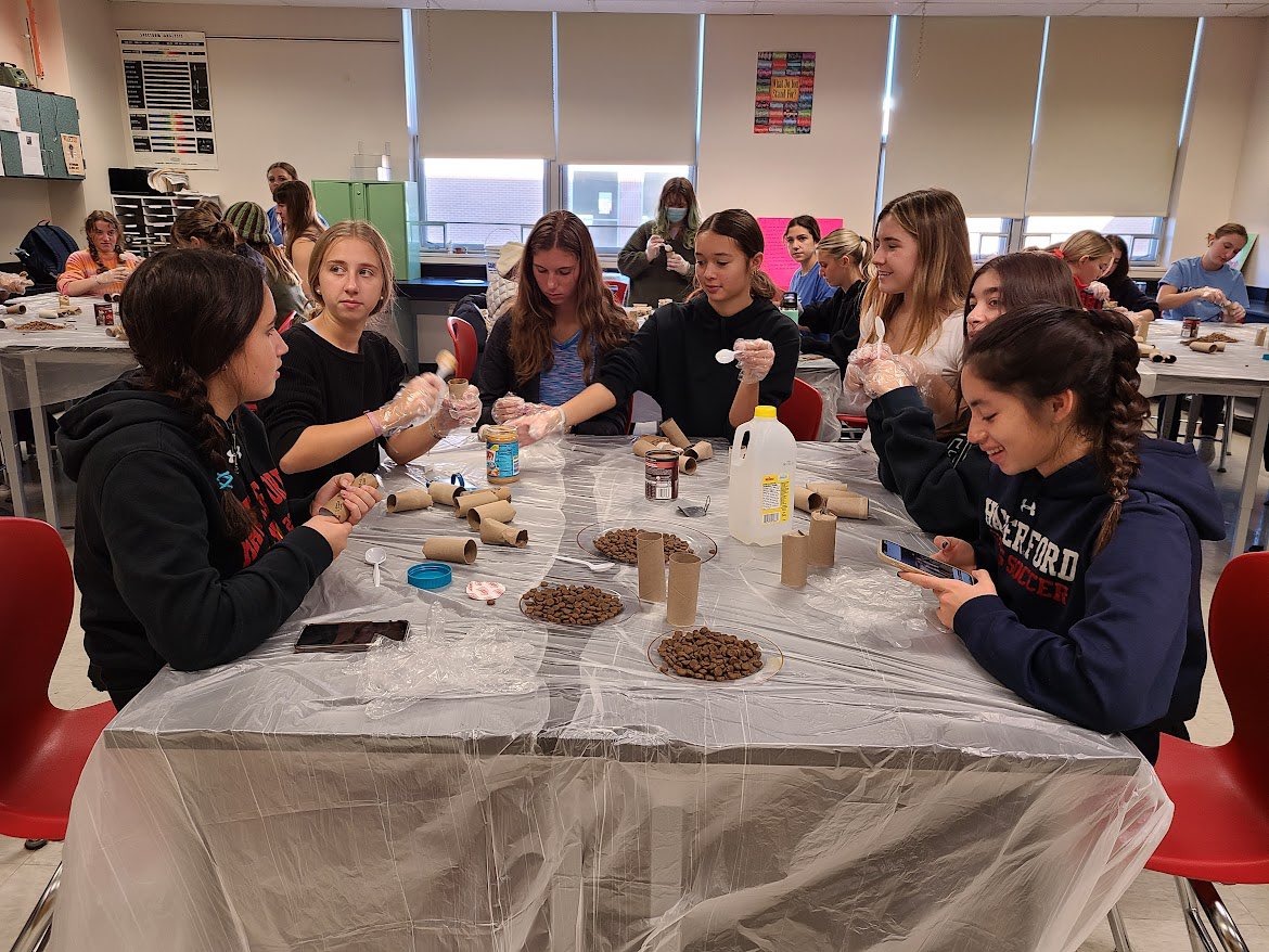November Wellness Day was a success! Our amazing teachers created so many unique sessions for kids: arts &amp; crafts, exercise &amp; sports, music, games, donations for the local animal shelter, and more. <a href="/Haverford_HS/">Haverford HS</a> #GoFords #HaverfordHS <a href="/haverfordsd/">Haverford SD</a>