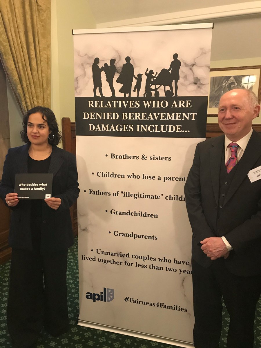 Our colleague <a href="/JohnMcQuater/">John McQuater</a>, <a href="/athertongodfrey/">Switalski Solicitors (formerly Atherton Godfrey)</a>’s Partner and Head of Litigation representing across the <a href="/Switalskis/">Switalskis Solicitors</a> group <a href="/APIL/">APIL</a>'s parliamentary reception on Tuesday, to have discussions with MP’s on #fairnessforfamilies.