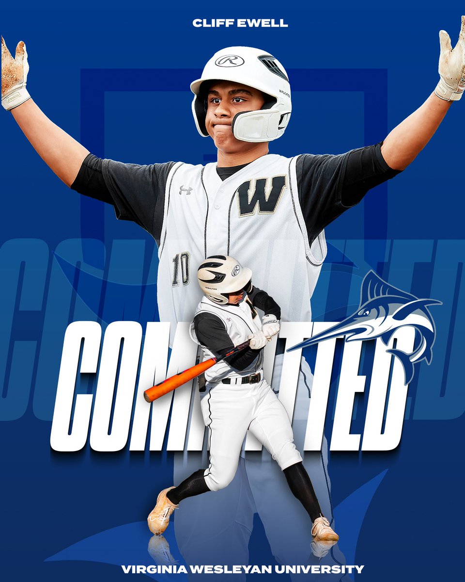 I am extremely excited to announce that I will be continuing my baseball career at Virginia Wesleyan University. I would like to thank my friends and family who have supported me and to all the coaches that have helped make me the player I am today. Go Marlins! #WETHEBEACH