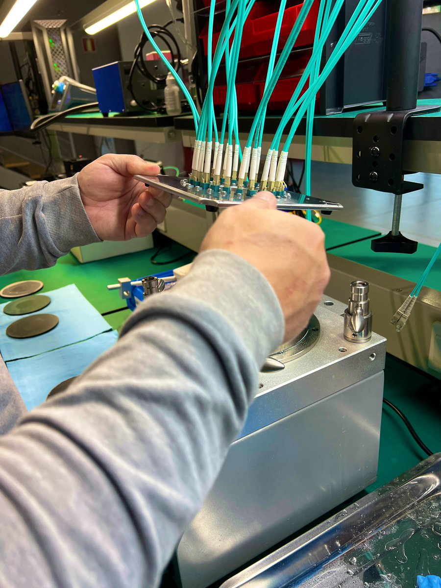 Generally, the polishing process uses a series of pads (e.g. three of them), starting with a relatively rough grit of polishing film (e.g. mostly for removing protrusions) and then using finer grits. #fibercables
