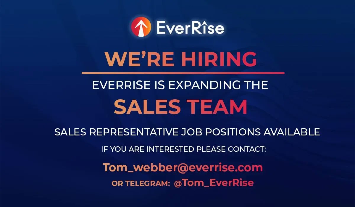 Do you have experience in sales? We're hiring!