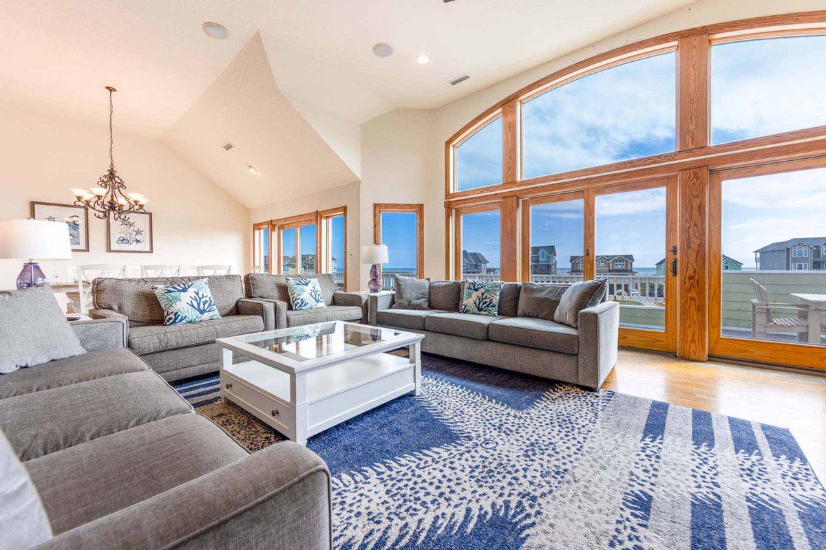 surforsound's tweet photo. 😍NEW SEMI-OCEANFRONT Home FOR 2023!😍
⭐#1067 Carolina Bliss⭐
This 10-bedroom home is perfect for your Hatteras vacation.
#1067 key features:
✨ Private swimming pool
✨ 8-Person hot tub
✨ Theater room
✨ Dog friendly...and MORE!
Book direct today at https://t.co/4uVxqXY8Az 😍 https://t.co/x1vJUZMg6L