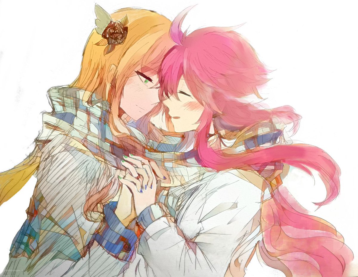 Painted a ichifumi from <a href="/Hoshizoragen/">弒玄@一切獻給木偶大人</a> 
Ichie has the fluffiest hair..