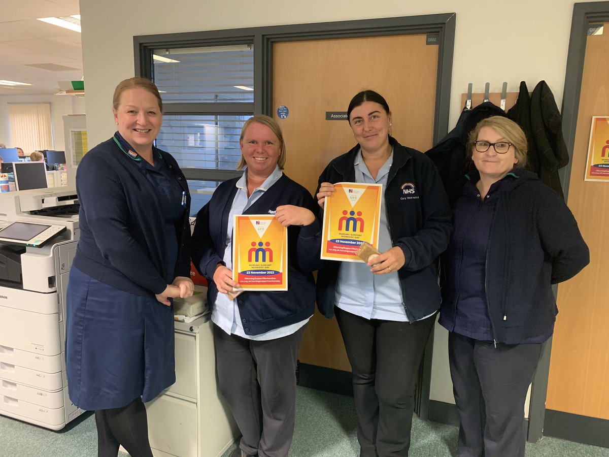 AyliffeSarah's tweet photo. @vic_sloan @VRobinsonNHS @CCICPNHS @joannebowen45 @Pip_wise @SarahGi62610642 Thank you to our amazing HCA’s at Crewe District Nursing team, you always go above and beyond for our patients. Thank you for all that you do. https://t.co/UMkt3pijDL