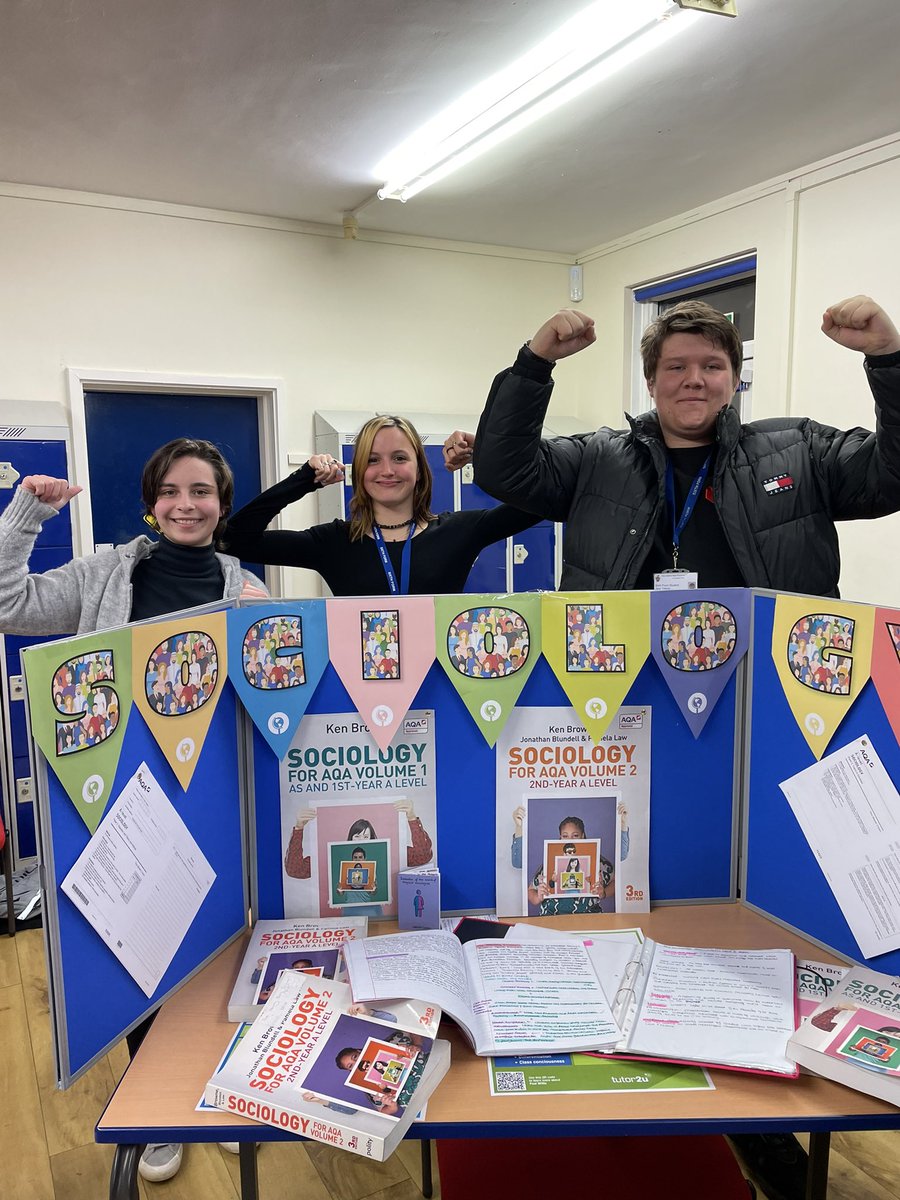 HenryBoxHT's tweet photo. Sixth Form Open Evening - A Level Sociology! https://t.co/vlzPbTrLkQ