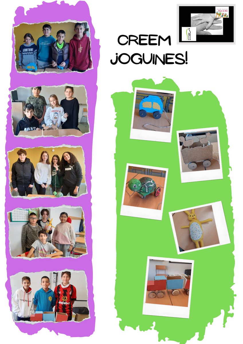 Ins_SerradeNoet's tweet photo. Els alumnes de 1r d'ESO del projecte STEAM "Creem joguines!" van fer entrega de les joguines que han construït  per als infants de l'Escola Bressol Flor de Neu . Els nostres alumnes han estat molt contents de veure amb quina il·lusió rebien les joguines els infants. https://t.co/0PYUIQ4kqI