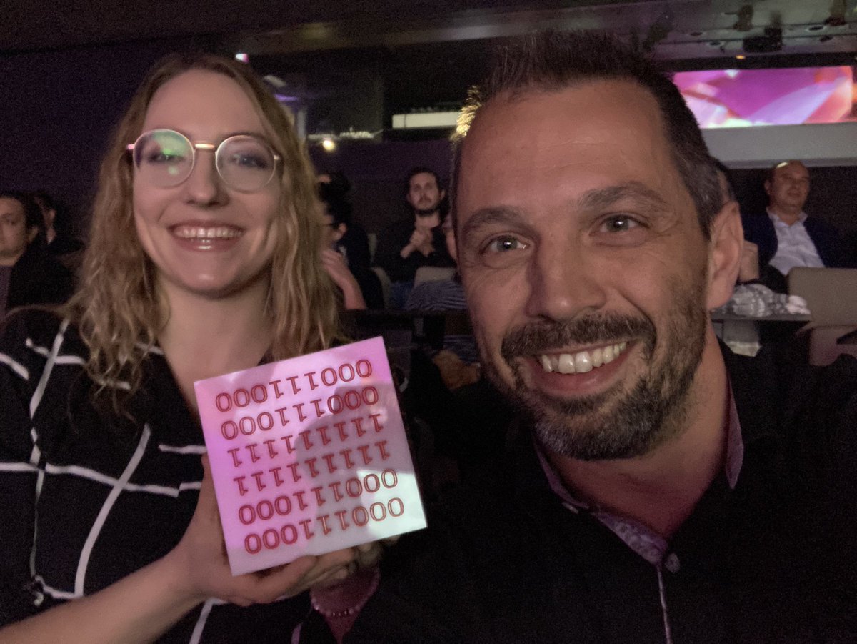 And the winner of the category #Innovation <a href="/le_meilleur_de/">Le Meilleur De</a> #web is… <a href="/CedilleAI/">Cedille.ai</a> 🍾🎉🚀
Huge congrats to the whole team <a href="/coteri_es/">Coteries</a>