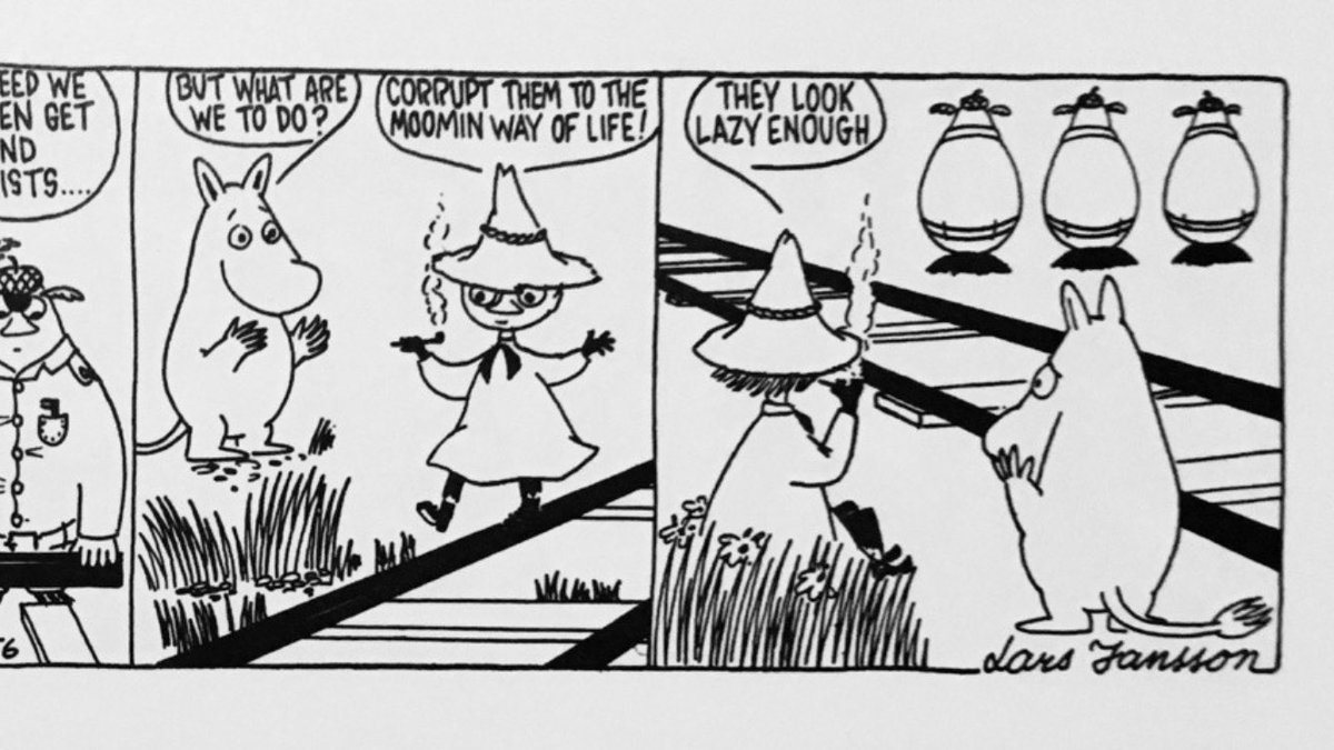 Out Of Context Moomin Comics tweet media