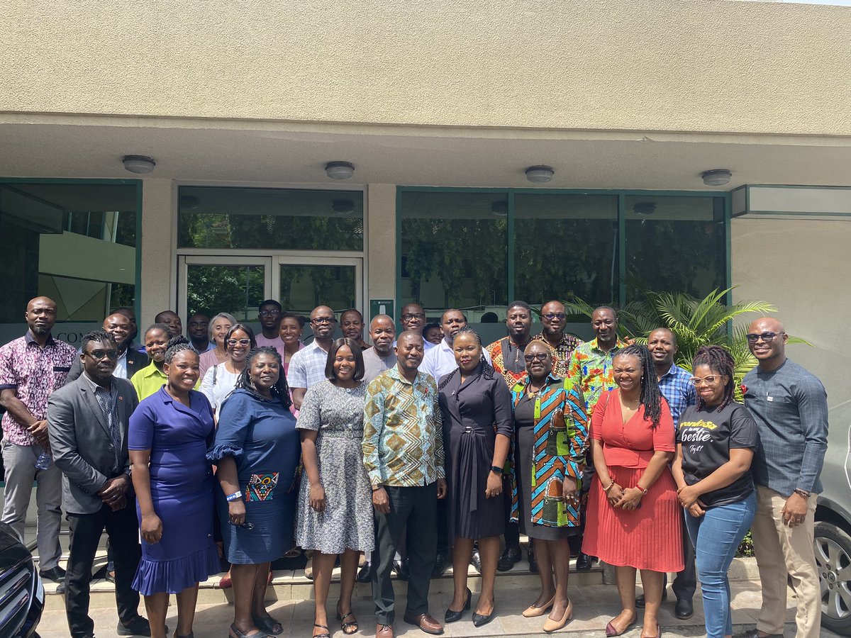 Earlier today we joined <a href="/ghanaids/">Ghana AIDS Commission</a>, <a href="/GhanaUNAIDS/">UNAIDS GHANA</a>, <a href="/GenesisEconomic/">Genesis Analytics</a> &amp; other CSOs for the 2nd Ghana in-person South-South Learning Network Meeting to assess how well our national HIV prevention programmes towards key populations, AGYW, etc. have faired in the past 6 months.
#CMGhana
