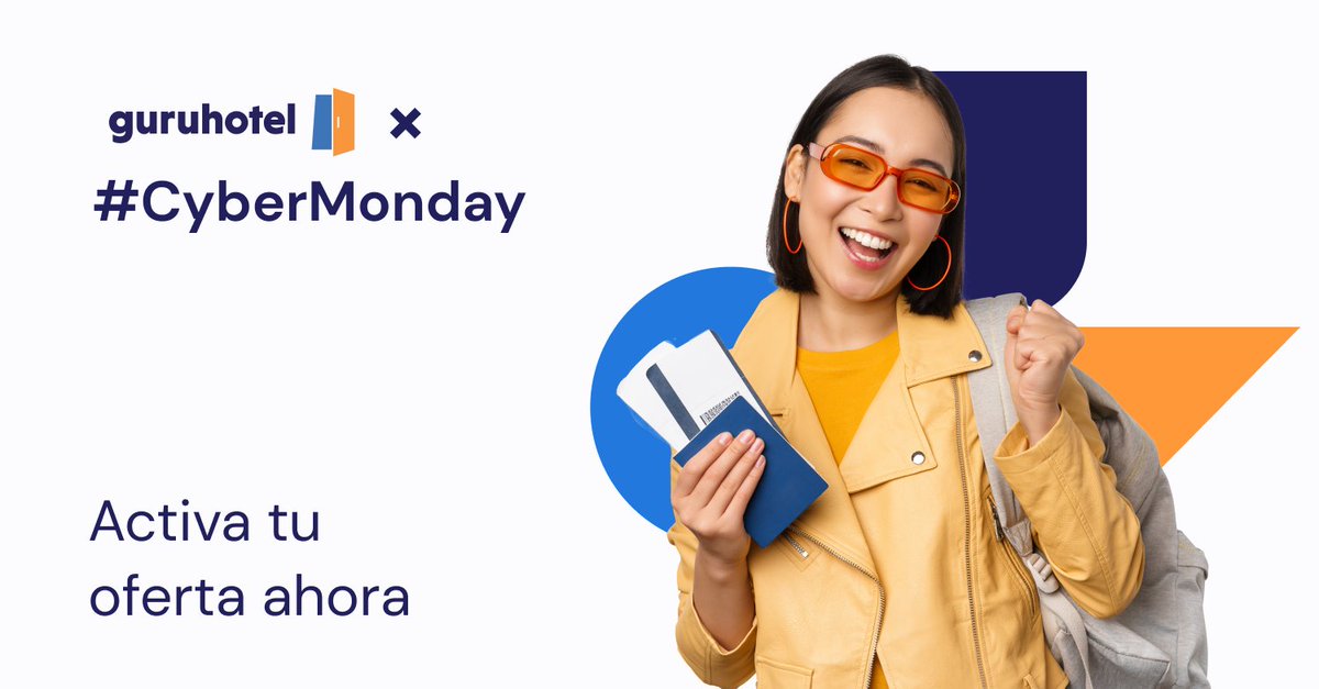 El #CyberMonday es otra gran oportunidad para aumentar tus ventas online.

¡No dejes fuera a tu hotel! En GuruHotel te ayudaremos a que sea exitoso