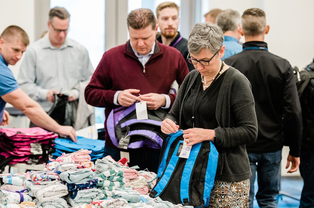 ViatrisInc's tweet photo. Our U.S. colleagues held a 'packing party’ to support @comfortcases last week. Hear from Ashlea Currey on her personal connection to children entering the foster care system and giving back to communities. https://t.co/XYt6xnopUD 

#viaViatris https://t.co/74NHPzEHAe