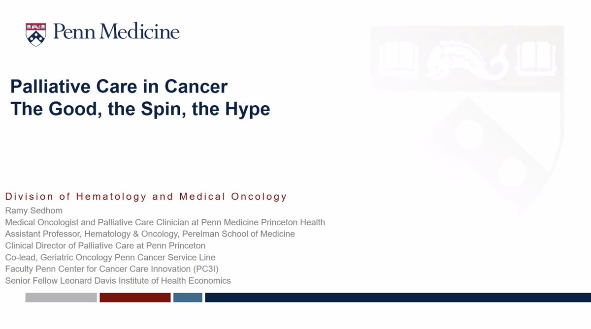 QasimHussainiMD's tweet image. At @Hopkins_HemOnc, our star alum Dr @ramsedhom delivered a thought-provoking lecture to the cancer center trainees on “Pall Care &amp;amp; Cancer - The Good, The Spin &amp;amp; The Hype” discussing trial evidence, gaps between trials &amp;amp; the real world, and what a perfect future could look like