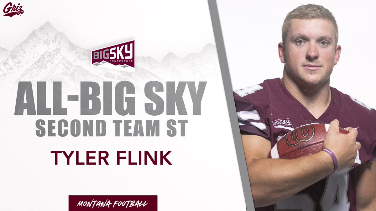 MontanaGrizFB's tweet photo. The Big Sky 2nd & 3rd teams have some Grizzly DAWGS on them! Congrats men!
⭐️ @gt_prototype
⭐️ @FlinkTyler
⭐️ @AREA__57
⭐️ @bergen_junior
📰 https://t.co/nlwPTgpNu3
#GoGriz https://t.co/rpNrICNslF
