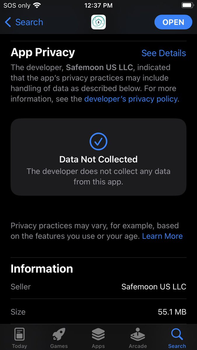 DfiAddict's tweet photo. Waiting on #SafeMoonExchange HEX hybrid exchange part Decentralized part Centralized! Self Custody with #SafeMoonWallet in #SafeMoonApp on Apple Store and Google Store! #OrbitalShield #SecurityFirst Recoverable Seed Phrase 15000/256 Encryption with no data collection! 🛡️🫡👀🙌 https://t.co/oLmNwltmbu