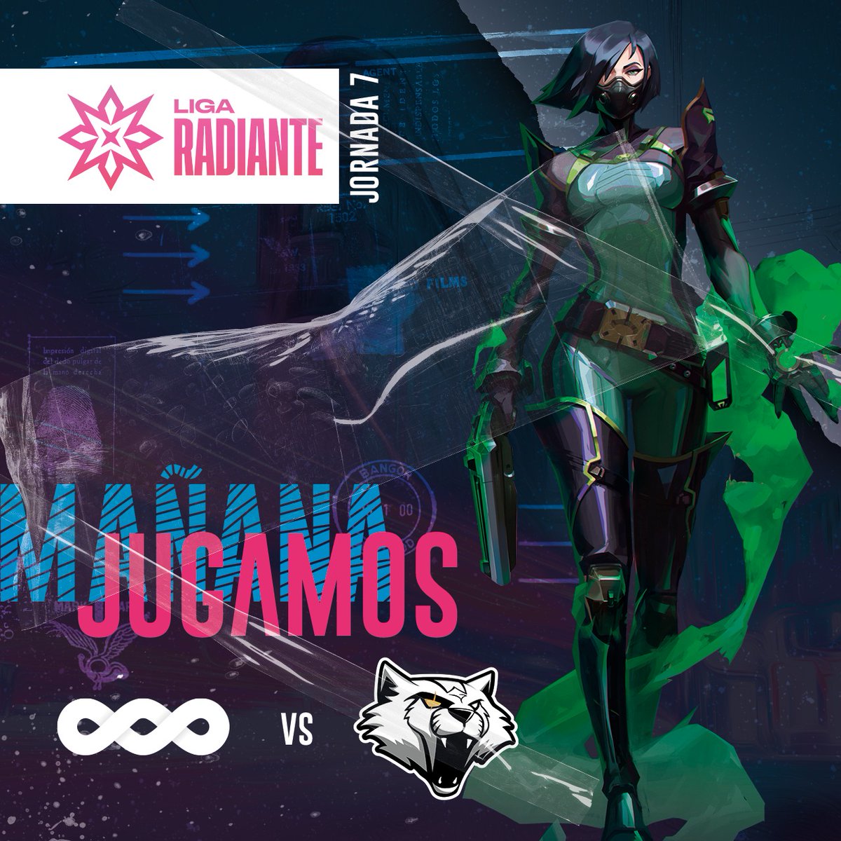 TOOOLS_esports's tweet photo. MAÑANA vuelve la emoción con el final de la #LigaRadiante6 
No os podéis perder nuestro último duelo 🆚 @Wygers 
⏰21:00H https://t.co/MgkEQnWTYO