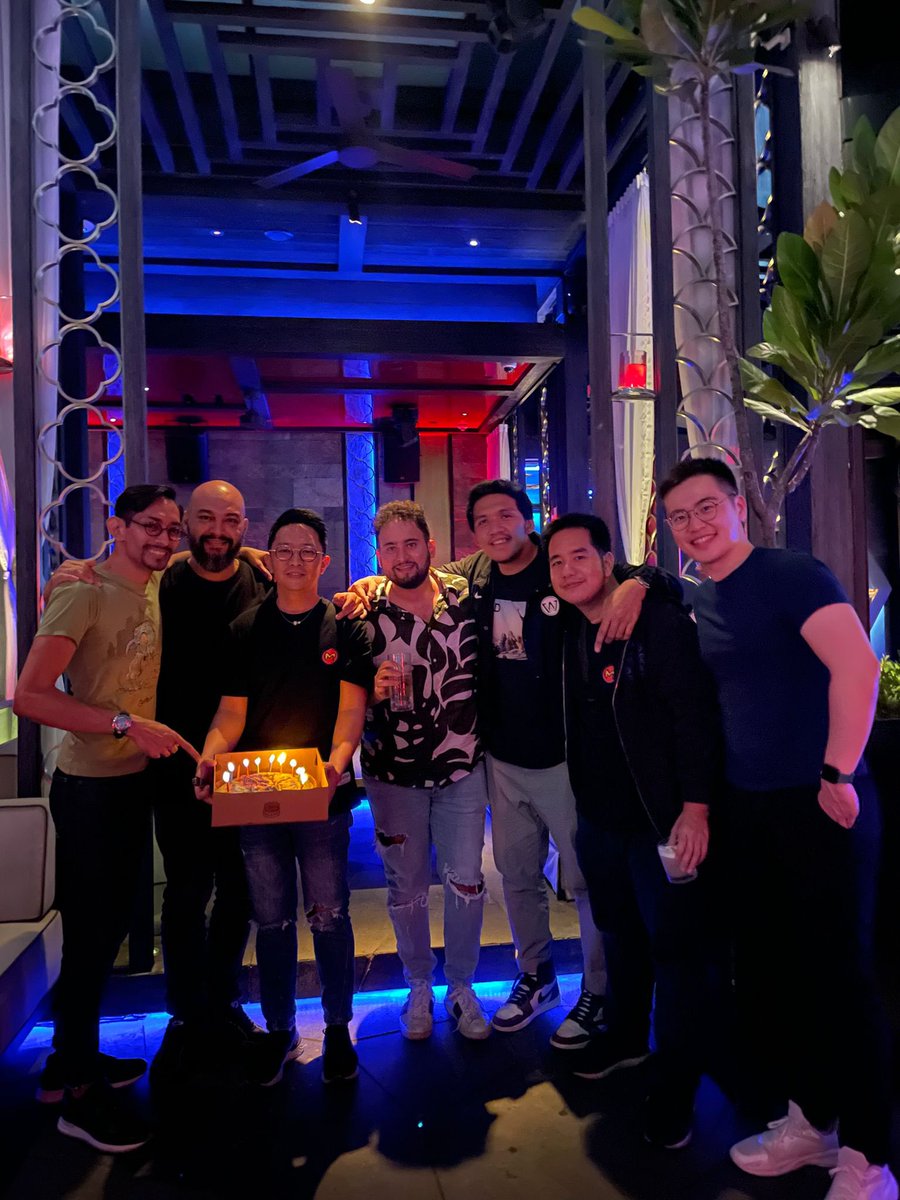 Happy Birthday once again to <a href="/Pak_Gregg/">gregg.eth 🇸🇬🇮🇩</a> <a href="/kingkong45_eth/">King Kong👑</a> <a href="/Qeozoo/">keozoo</a> <a href="/siducer/">siducer.hl</a>. So much fun meeting with you guys
