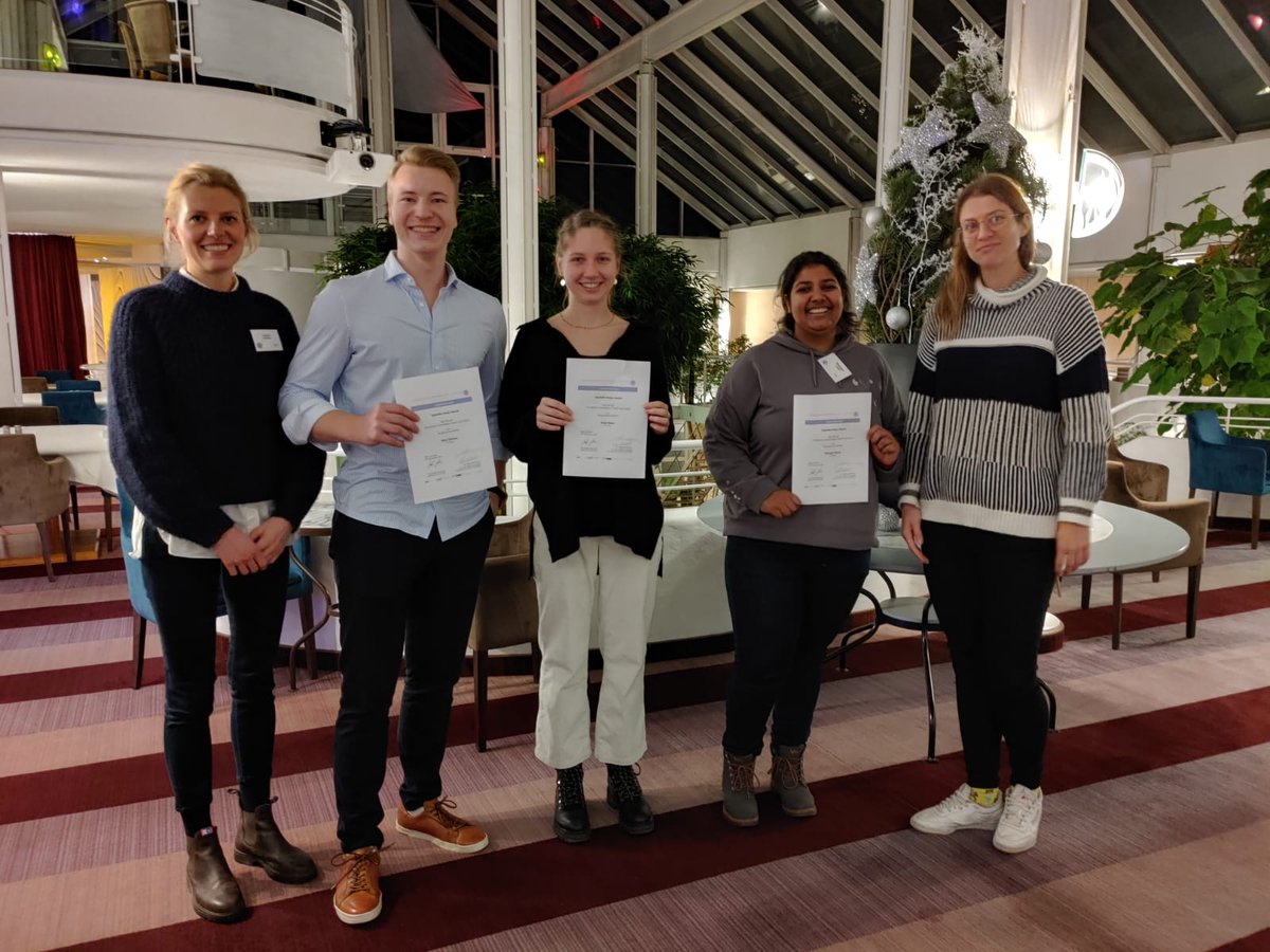SFB/TRR205 - adrenal research (@adrenalresearch) on Twitter photo Happy smiles after an intense day of poster presentations: Congratulations to Tanja Maier, <a href="/BhargaviKarna/">Bhargavi Karna</a> and Marc Schauer for their excellent posters!
#adrenal @NicoleBechmann1 <a href="/landwehr_laura/">Laura-Sophie Landwehr</a> <a href="/matthiaskroiss/">matthiaskroiss</a> @Hermine_Mohr Happy smiles after an intense day of poster presentations: Congratulations to Tanja Maier, <a href="/BhargaviKarna/">Bhargavi Karna</a> and Marc Schauer for their excellent posters!
#adrenal @NicoleBechmann1 <a href="/landwehr_laura/">Laura-Sophie Landwehr</a> <a href="/matthiaskroiss/">matthiaskroiss</a> @Hermine_Mohr