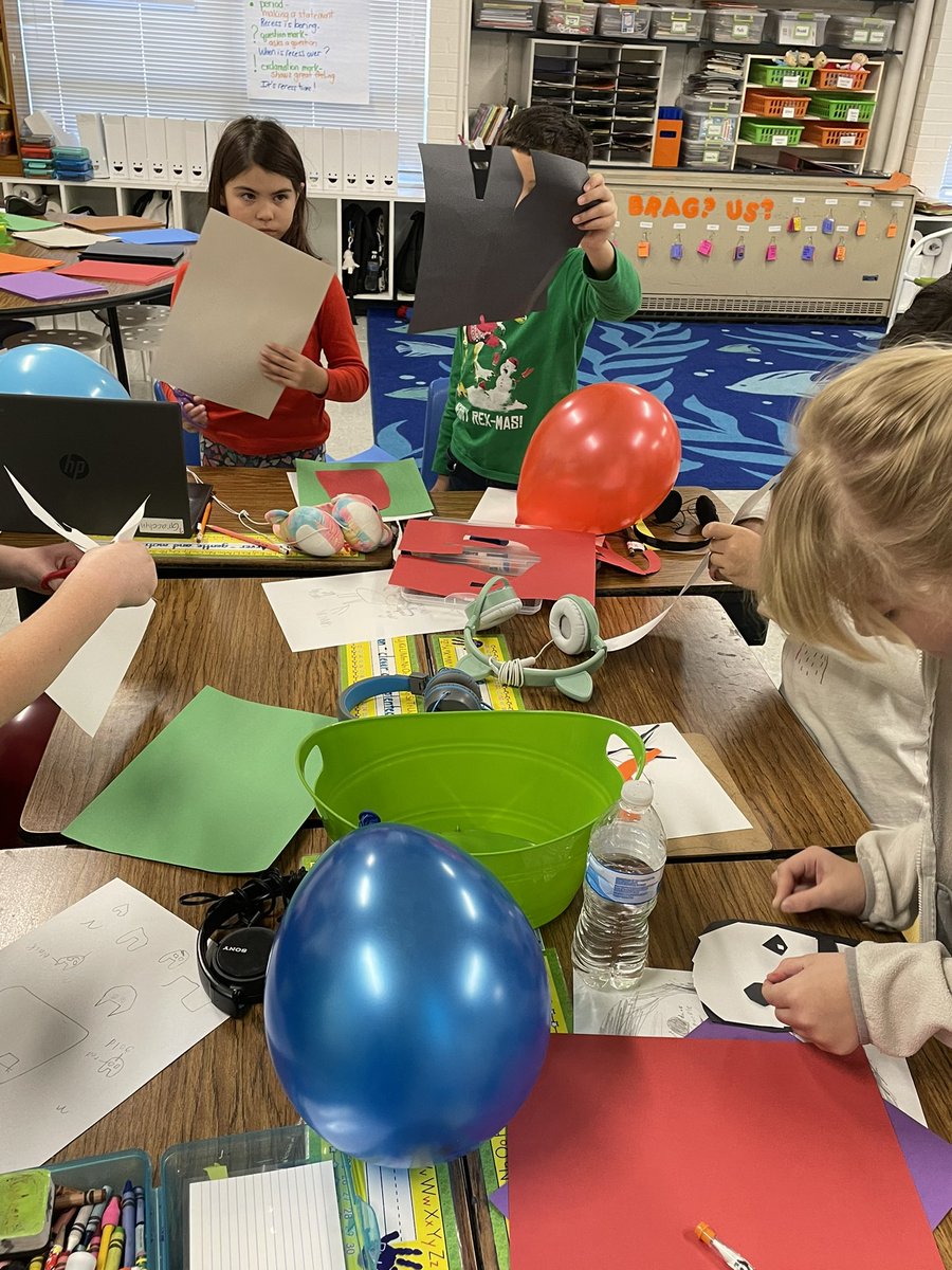 aoachievers's tweet photo. Second Annual Balloons Over AO - students learned the history of the Macy’s Thanksgiving Day Parade balloons and created one of their own for a school-wide parade. #secondgrade @myAOfamily https://t.co/FPXBbVTsjb