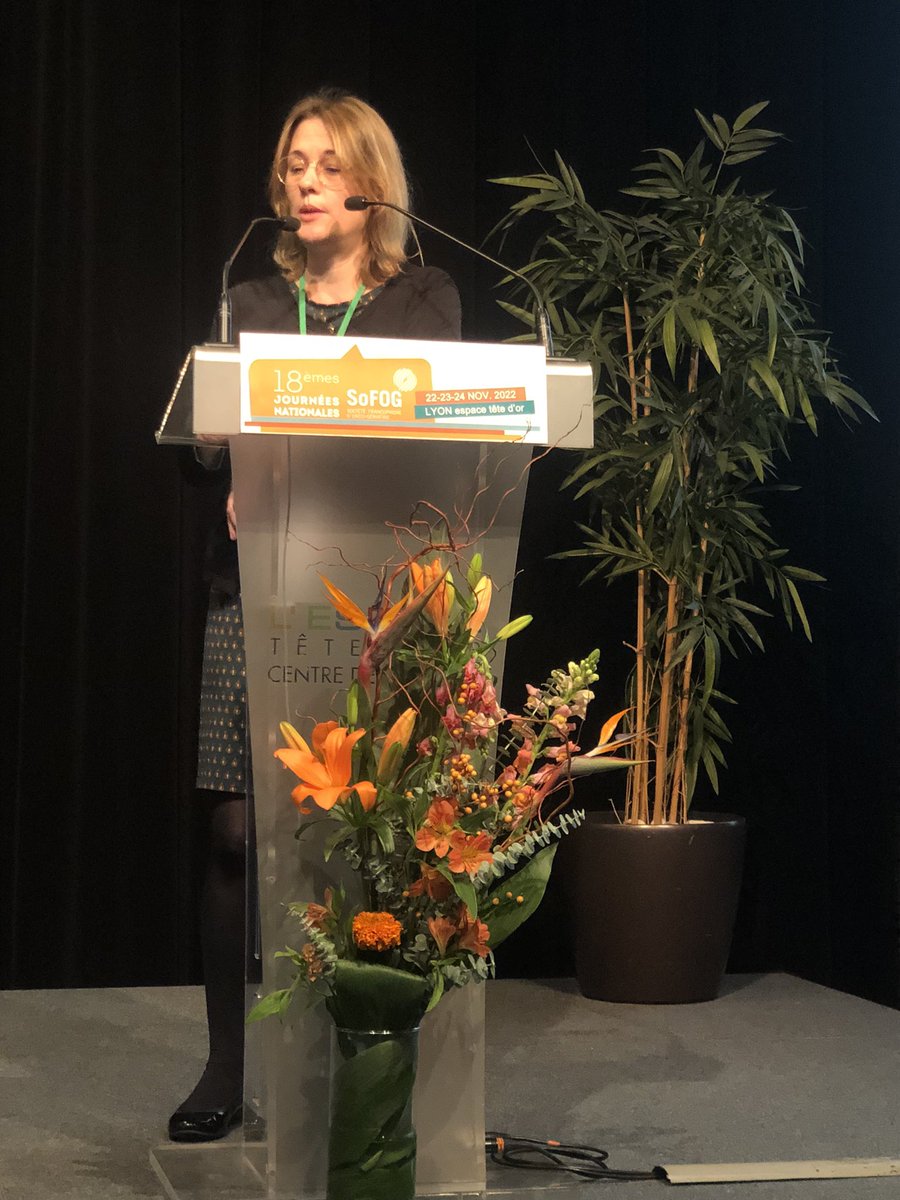 Bravo au Dr <a href="/ALaureCouderc/">Couderc Anne-Laure</a> pour son intervention au #congresSoFOG sur Thérapies ciblées chez les patients âgés atteints d’un cancer du poumon non à petites cellules <a href="/sofog_officiel/">SoFOG</a>